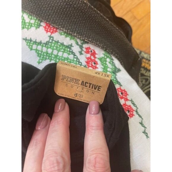 Stripe It Up: PINK High-Waist Power Leggings – XS NWT - Picture 3 of 6